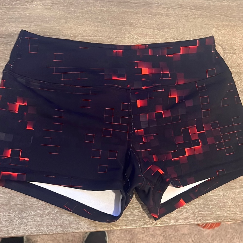 Savage barbell booty spandex shorts. Worn once